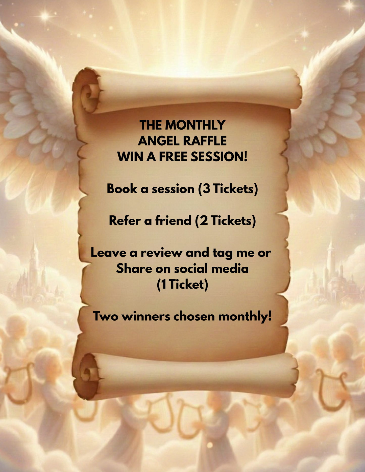 The Monthly Angel Raffle